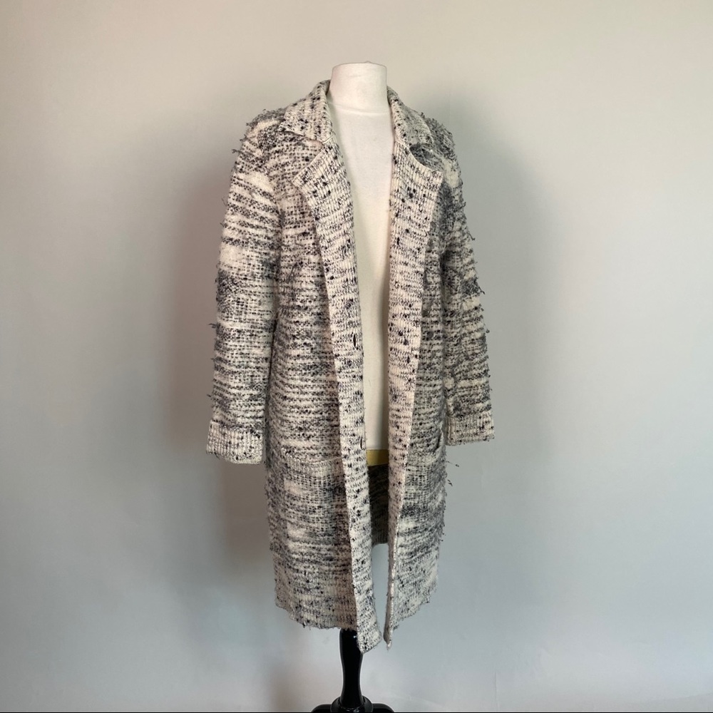 SUPER SOFT NORDSTROM Cashmere & silk Duster SZ L